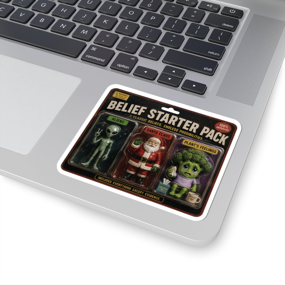 Plants Have Feelings Sticker | Belief Starter Pack Vinyl Sticker
