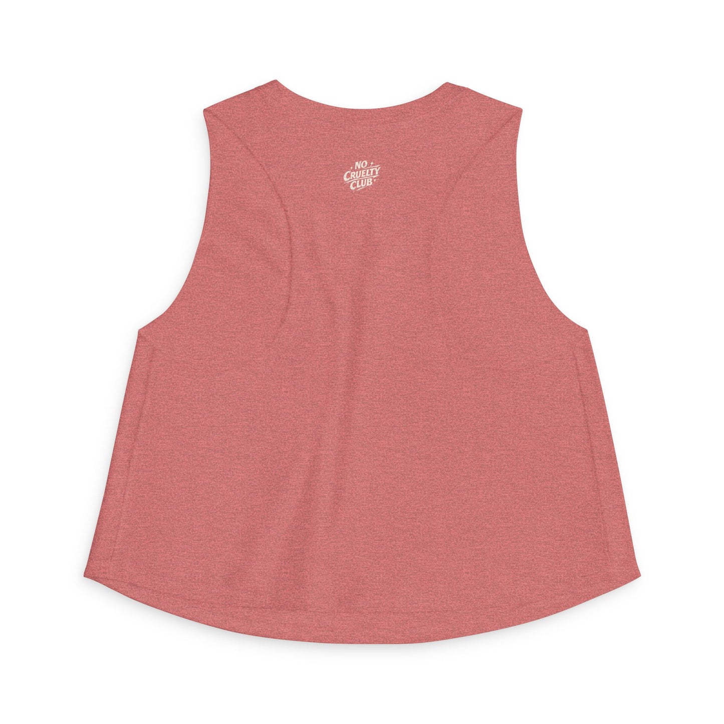 Hot Vegans Exist Crop Top — Funny Vegan Graphic Tank for Women